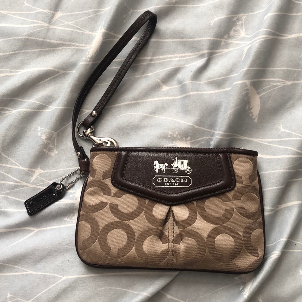 Coach wristlet
